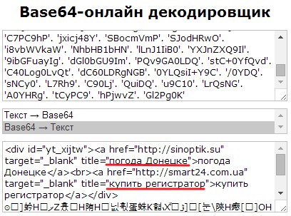 Скрытые ссылки в Joomla